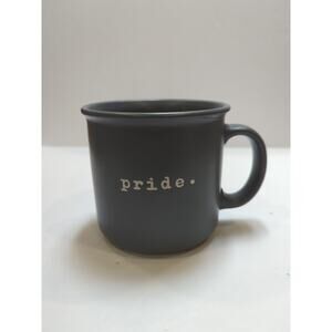 Coffee/Tea Nicole Miller Matte Gray "Pride" Mug--New York